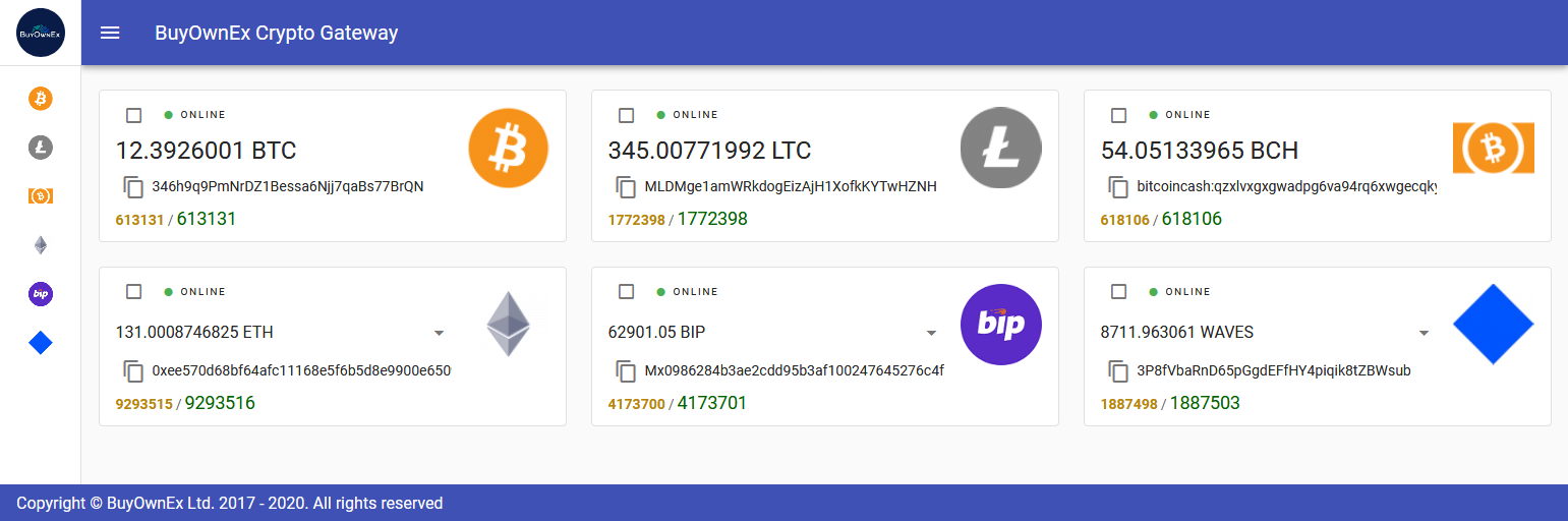 BuyOwnEx Crypto Gateway